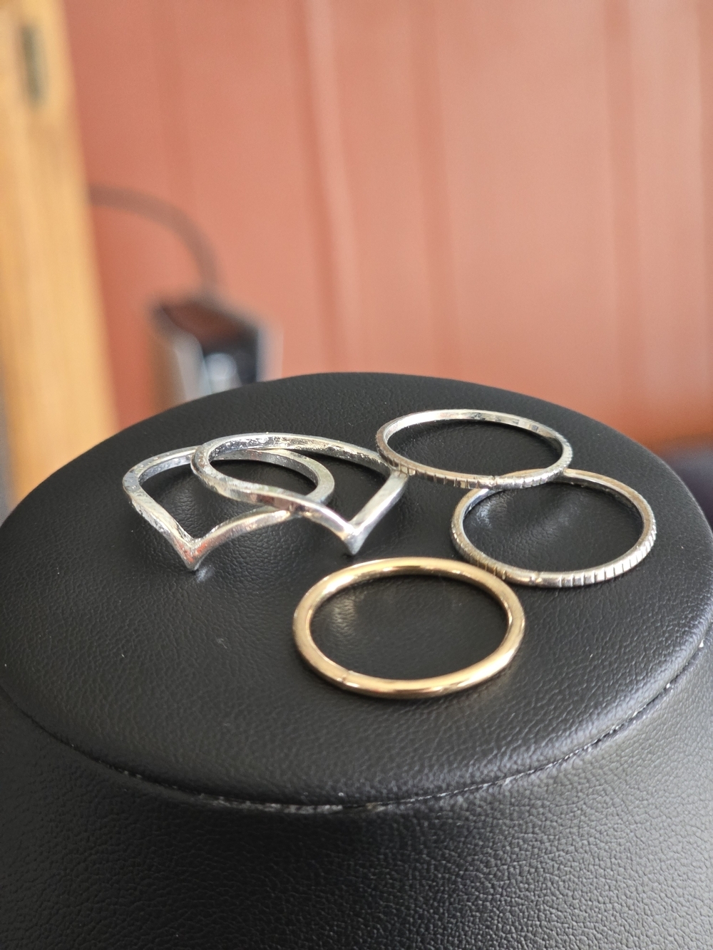 Mixed Metal Stackable Ring Set - Silver & Gold Women’s Rings